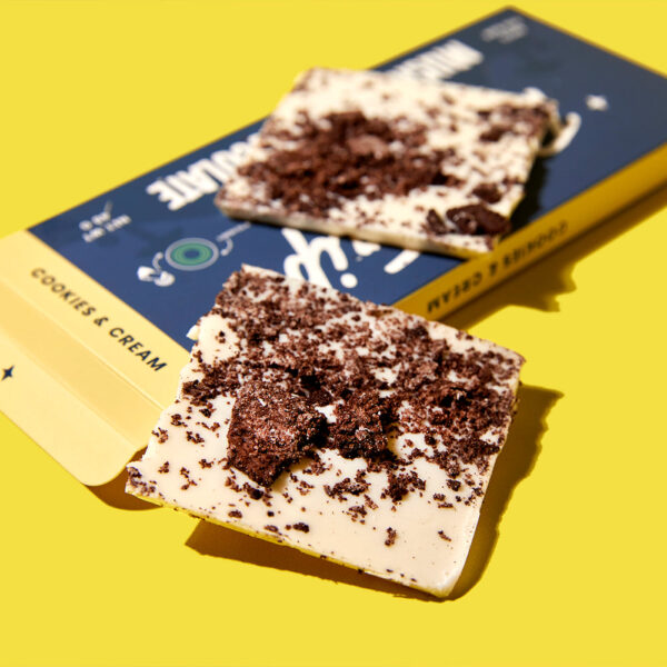 Road Trip Mushroom Chocolate Cookies & Cream Bar - Image 2