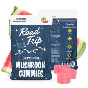 Road Trip Mushroom Gummies Watermelon – Legal Functional Edibles for Mood and Focus Support