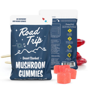 Road Trip Mushroom Gummies Rocket Pop – Legal Functional Edibles for Mood and Focus