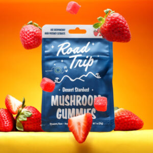 Road Trip Mushroom Gummies Strawberry – Legal Edibles for Mood and Clarity