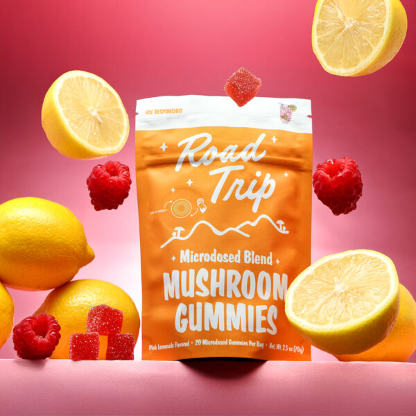 Pink Lemonade Microdosed Gummies – 8pc Pouch with Lion’s Mane, Reishi, and Cordyceps Pink Lemonade Microdosed Gummies – 8pc Pouch with Lion’s Mane, Reishi, and Cordyceps